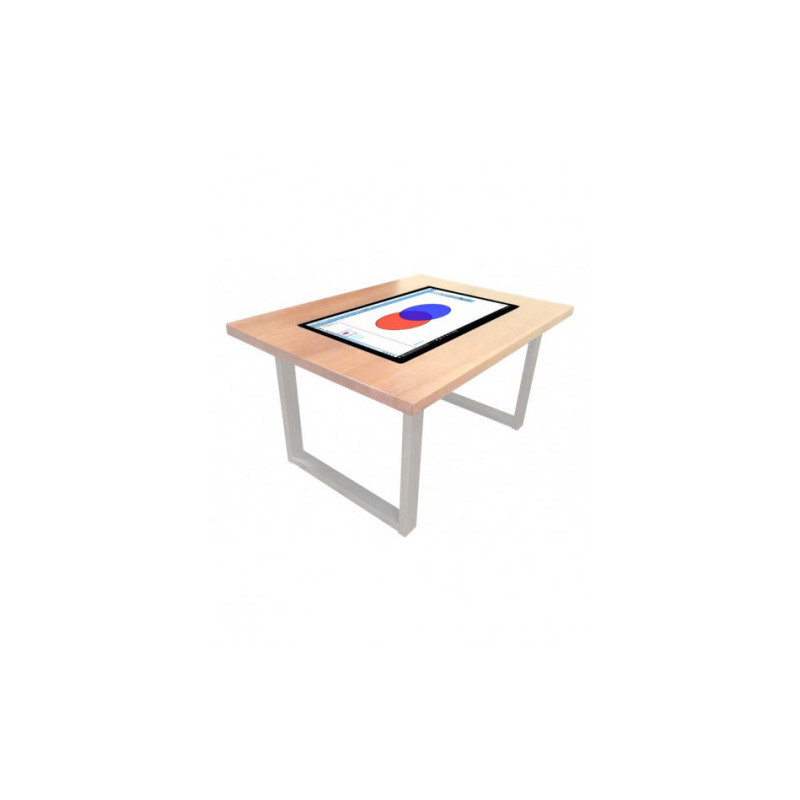 TAVOLO TOUCH 43 KIDS INTERATTIVO ANDROID ALTEZZA BAMBINO PIANO LEGNO