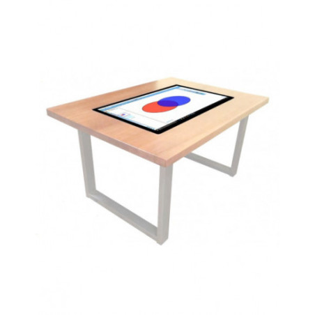 TAVOLO TOUCH 43 KIDS INTERATTIVO ANDROID ALTEZZA BAMBINO PIANO LEGNO