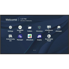 MON 75DS UHD 4K  HDMI AND11 OPS MM USBC RJ45 24/7 500NIT 4/32 AND11
