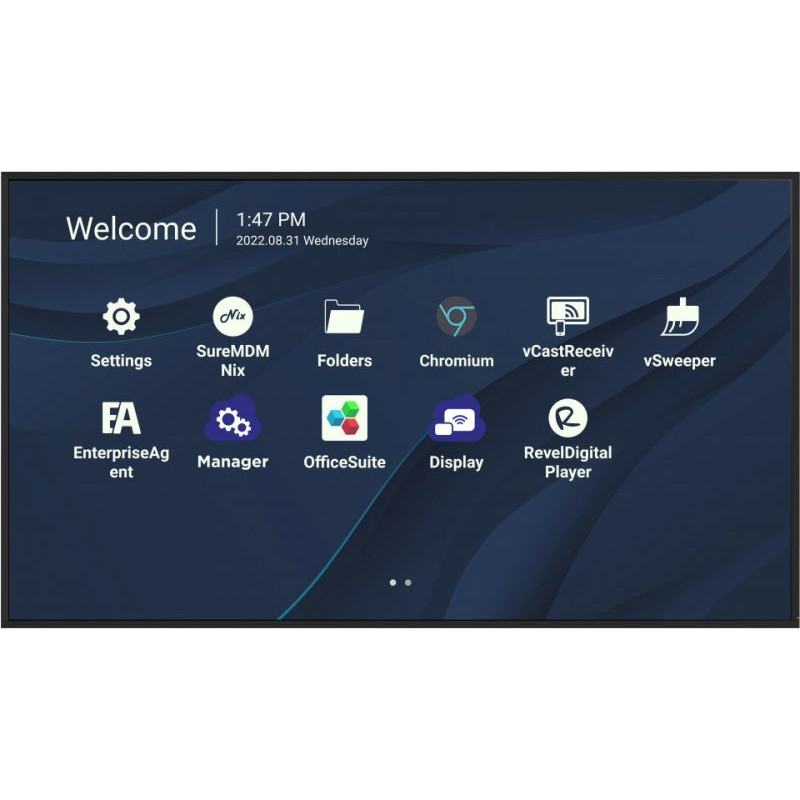 MON 75DS UHD 4K  HDMI AND11 OPS MM USBC RJ45 24/7 500NIT 4/32 AND11