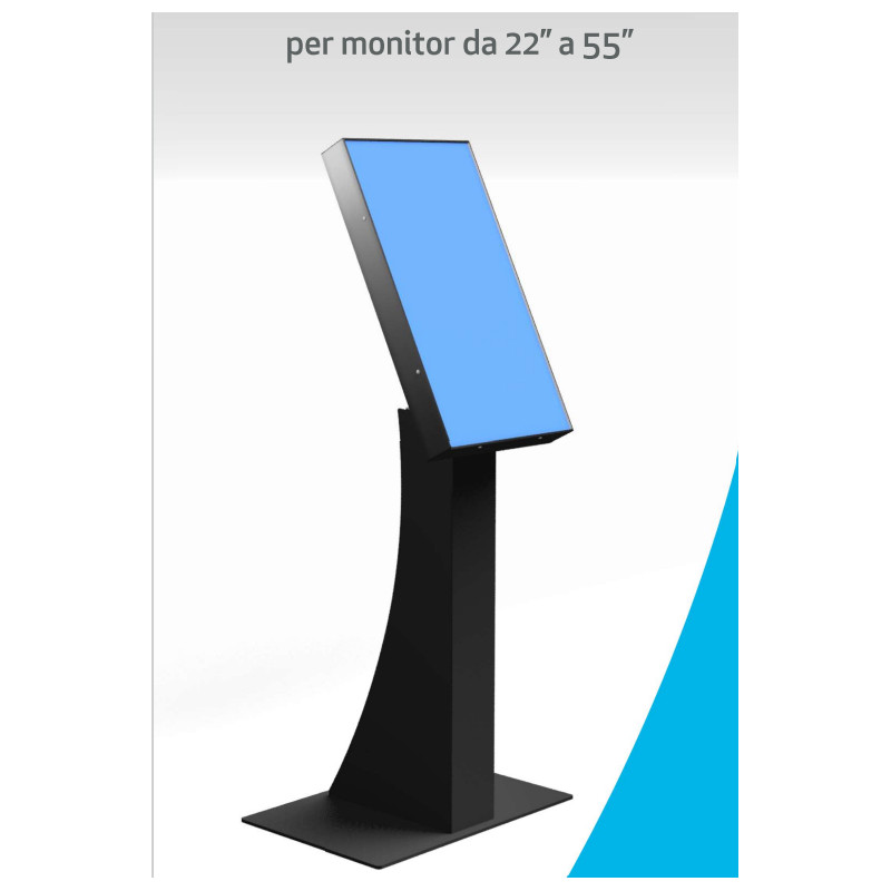 TOTEM STRUTTURA FREESTANDING 2255 REG TILT FLIP OPZIONE PC E PRINT