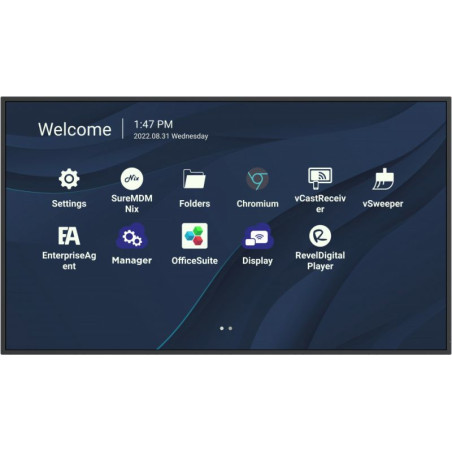 MON 43DS UHD MM DVI HDMI VESA 4K 500NIT 4GB 32GB ANDR 11