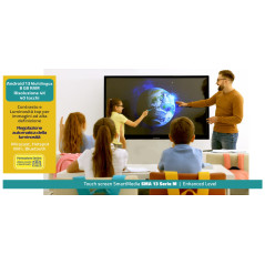 Display 65'' interattivo touchscreen Android - SmartMedia serie M - 4K UHD 16:9 550nits 3ms 60 Hz- HDMI + LAN + USB + RJ + WiFi