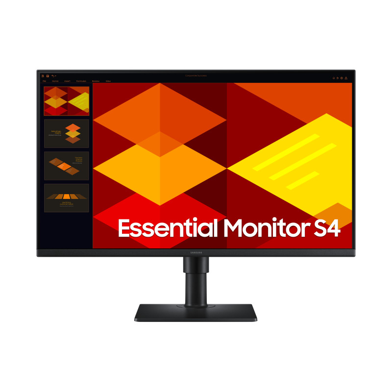 Monitor 27'' L.C.D. - Samsung S40GD - FHD 16:9 5ms 100Hz 250nits - USB + HDMI + Dp