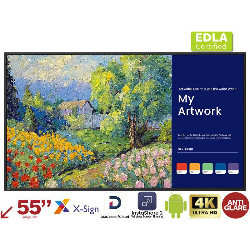 MON 55DS PANTONE SL5504 BENQ SL5504 EDLA 64 ANDR13 500CD ES