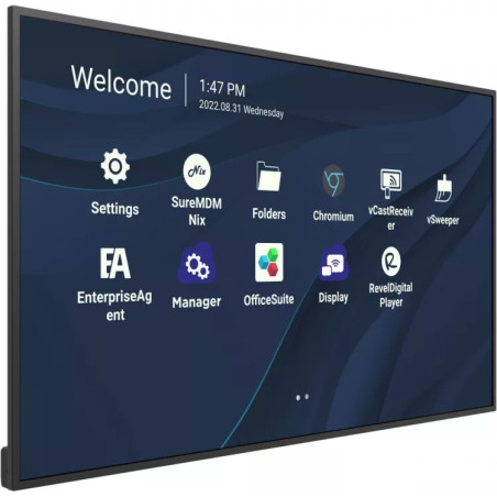 MON 98DS UHD 4K  HDMI AND11 OPS MM USBC RJ45 24/7 500NIT 4/32 AND11