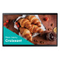Monitor 24'' ADS - Samsung QB24C - FHD 16:9 250nits 14ms - HDMI + DP + USB + LAN + VGA