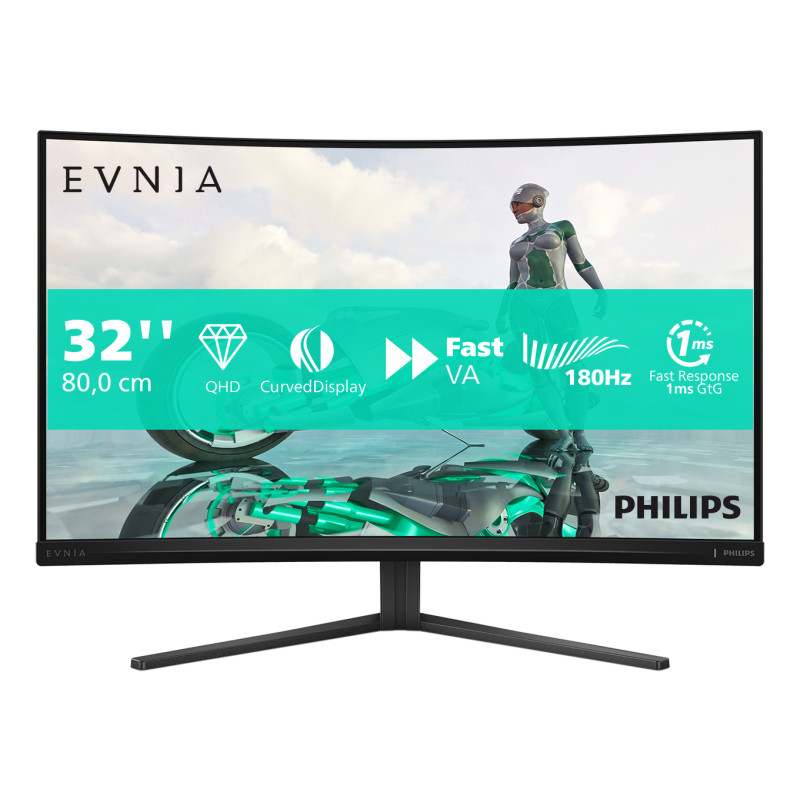 MON 32VA QHD CURVO 180HZ 0,5MS 32M2C3500L 2HDMI DP