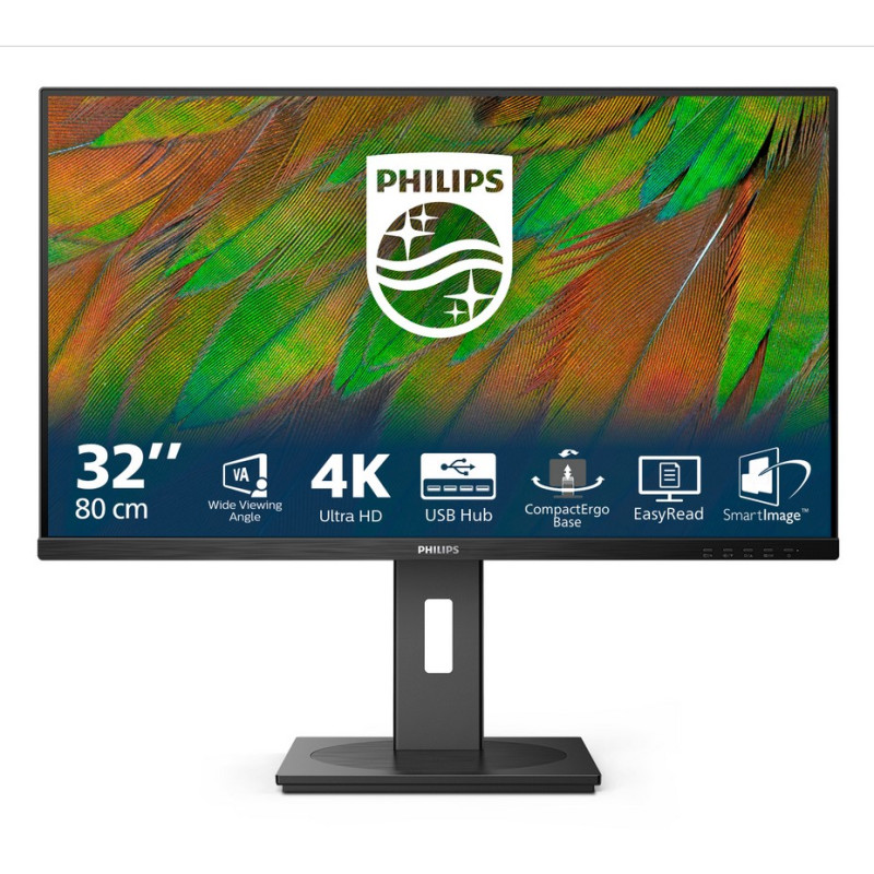 MON 32VA UHD 4K HDMI MM VESA DP 32B1N3800 REG ALTEZZA