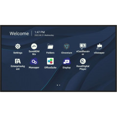 MON 98DS UHD 4K  HDMI AND11 OPS MM USBC RJ45 24/7 500NIT 4/32 AND11