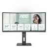 Monitor 34'' WLED - AOC CU34P3CV - UWQHD 21:9 4ms 100Hz 300nits - HDMI + Dp + USB