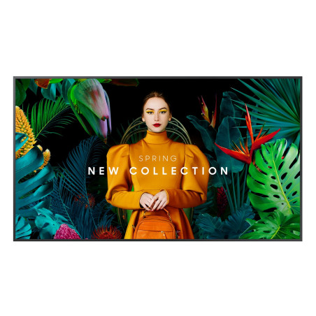 Monitor 85'' L.C.D. - Samsung QB85C Display Smart Signage - UHD 4K 16:9 350nits 10ms - HDMI + Dp + USB + VGA + LAN + WiFi