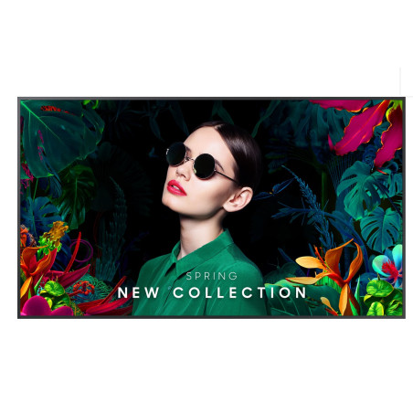 Display 65'' Advertising - Samsung QM65C Smart Signage - 4K UHD 16:9 500nits 8ms - HDMI+LAN+USB+Dp+WiFi