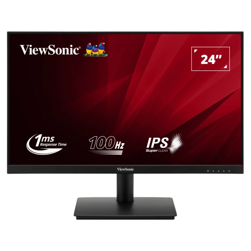 Monitor 24'' LED - Viewsonic VA240-H - QHD 16:9 250nits 1ms 100Hz - HDMI + VGA