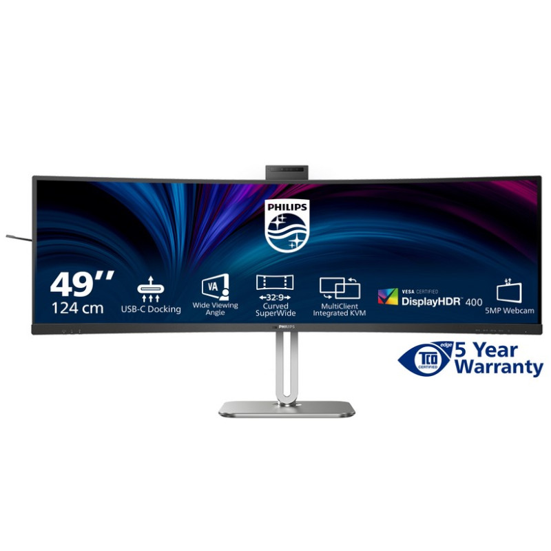 MON 49VA 5120X1440 4MS HDMI DP USB PHILIPS 49B2U5900CH/00 MM CURVED