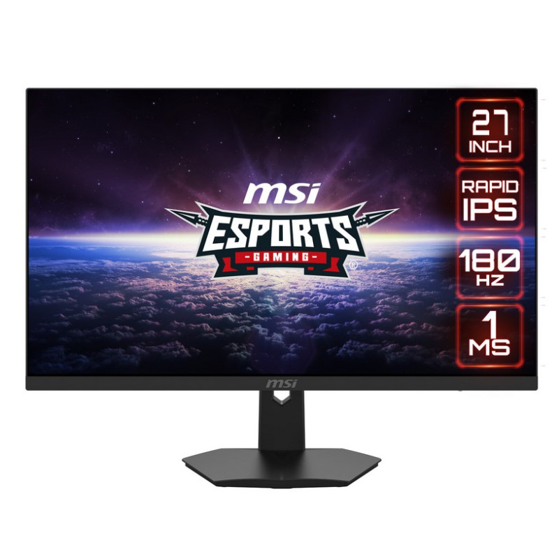 MON 27 IPS GAMING 2HDMI DP VESA MSI G274F BLACK VESA FHD