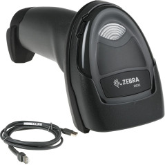 LETTORE BARCODE ZEBRA DS2208 2D USB KIT CON CAVO