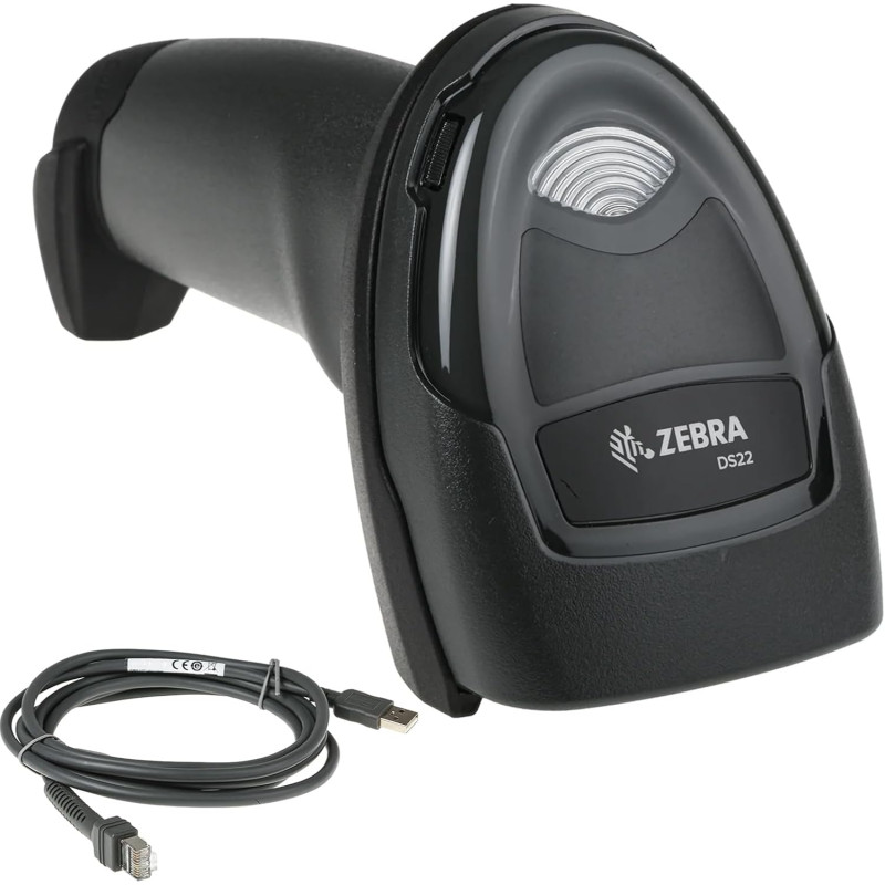 Zebra DS2208 - Pistola Lettore Scanner codici a barre - Con cavo USB incluso
