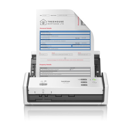 Brother ADS-1300 - Scanner fino A4 + 1200dpi + 30ppm + 20 fogli + USB-C