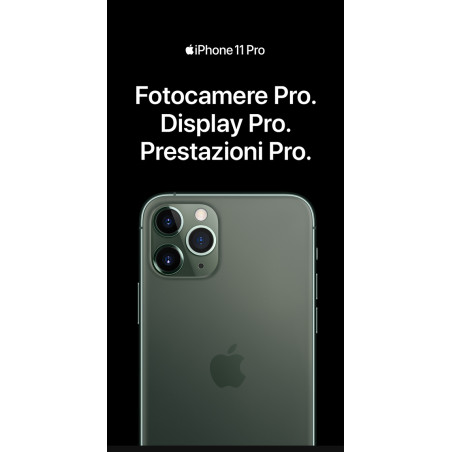 Apple iPhone 11 Pro, 256GB, Verde Notte (Ricondizionato)