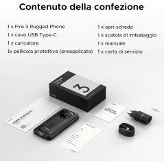 Doogee Fire 3 Rugged Phone 128 Gb