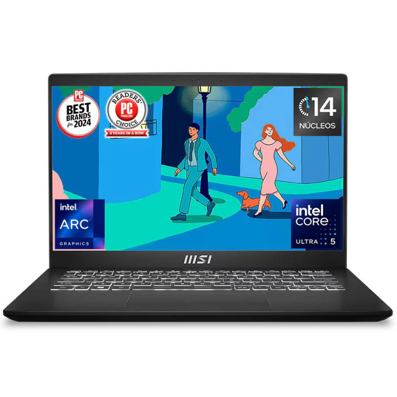 NB 15,6 U7 155H 16GB 512SSD W11 MSI MODERN 15 AI - BACKLIT KEYBOAR