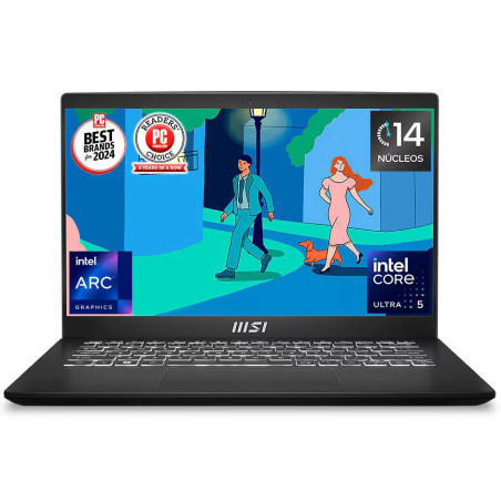 NB 15,6 U7 155H 16GB 512SSD W11 MSI MODERN 15 AI - BACKLIT KEYBOAR