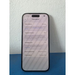 iPhone 15 128GB Grado A Nero
