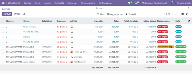 Gestione Fatture